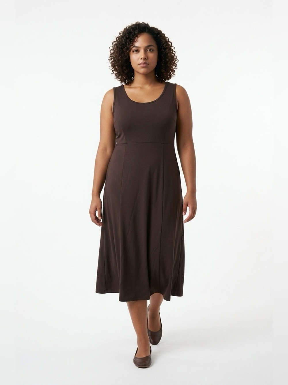 90s basic knit dress